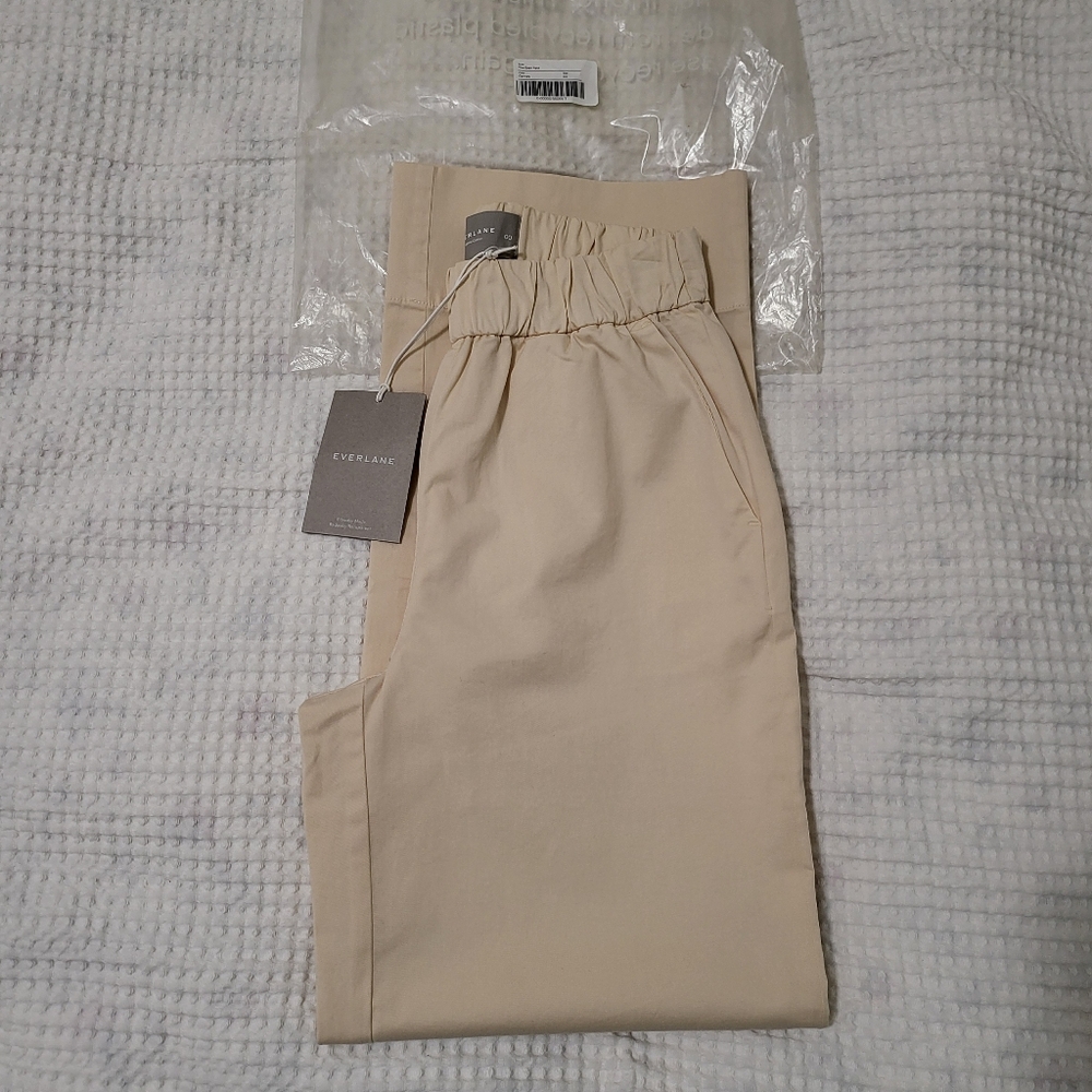 NWT Everlane The Easy Pant, Sz. 00 Canvas